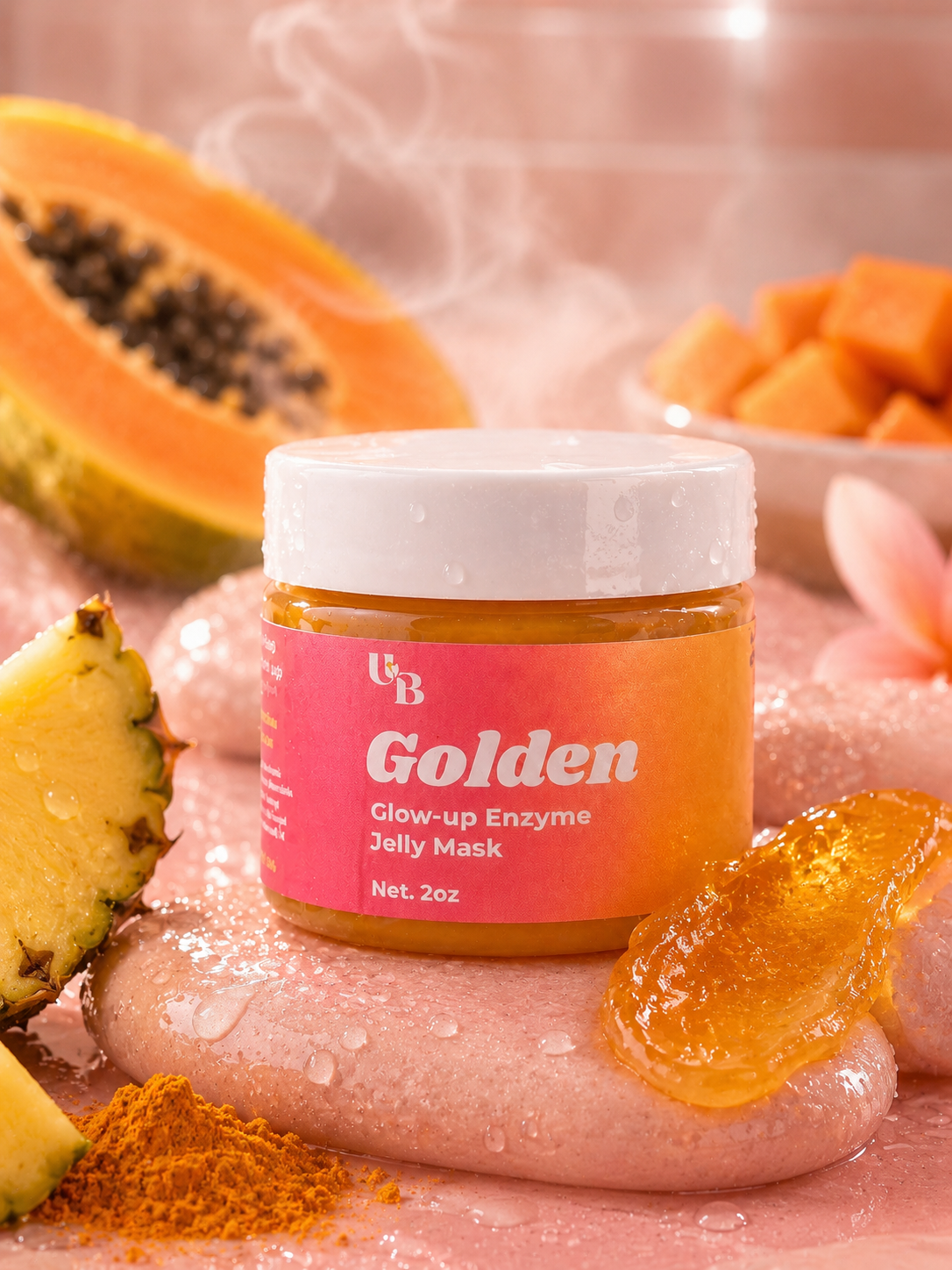 Golden Enzyme Jelly Mask